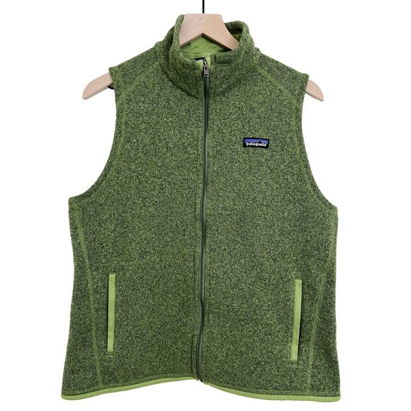 Patagonia Women’s Better Sweater Fleece Vest – Green | Size Large - Picture 3 of 6